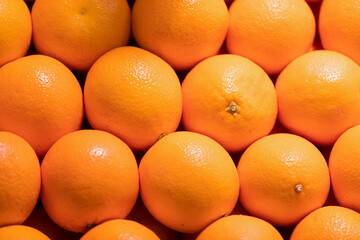 Close up delicious fruits at the market