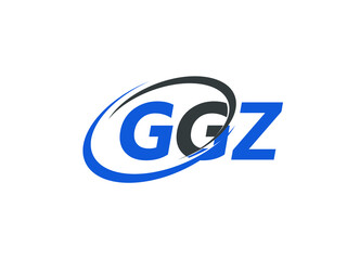 HGZ letter creative modern elegant swoosh logo design
