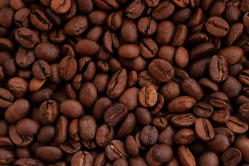 coffee beans of different sizes