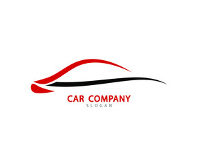 Abstract car logo sign. Automotive company symbol. Auto shop. Vector illustration