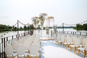 wedding ceremony area