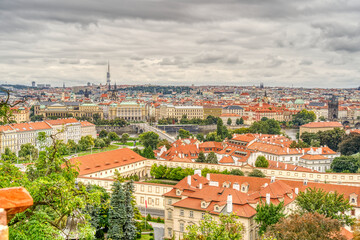 Fototapeta na wymiar Prague cityscape, HDR Image