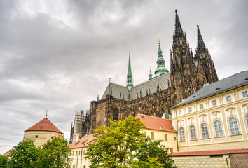 Fototapeta na wymiar Prague Castle, HDR Image