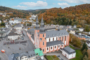 Obraz premium Katholische Basilika Prüm (Eifel)