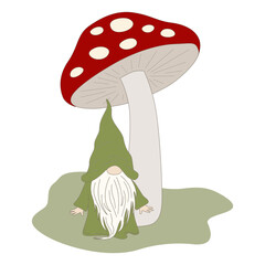 mushroom gnome