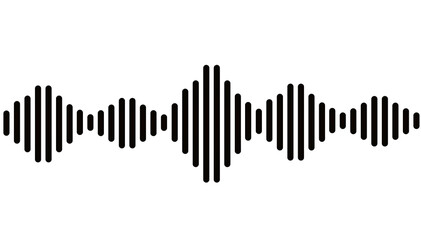 Sound voice amplitude. vector illustration