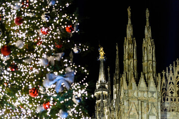 Luci e alberi di Natale a Milano, Natale 2021