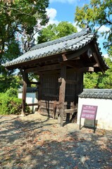 岡山城 六十一雁木上門