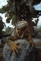 Galapagos land iguana