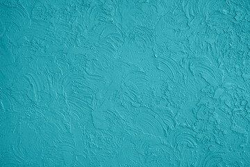 Blue stucco wall texture