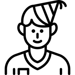 man outline icon