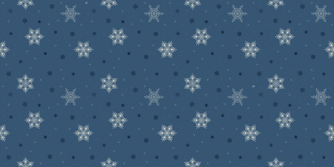 background image of multicolored snowflakes, seamless drawing, flat illustration, design elements for decorating a greeting card or a Christmas post on a social network, vector graphics