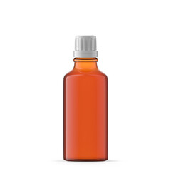 50ml 1 oz amber glass essential oil bottle