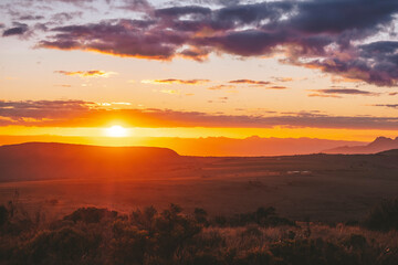 Fototapeta na wymiar South Africa Sunset