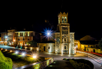 Ponferrada nocturno