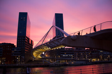 view of the bridge