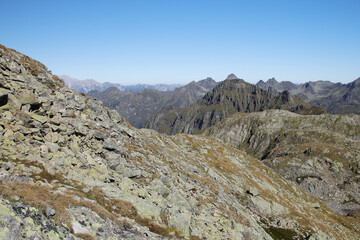 Fototapeta na wymiar Mountain view in Klafferkessel, Austria