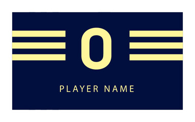 Obraz premium player id card 