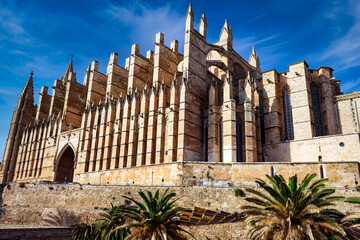 Palma Cathedral, Catedral de Santa María de Palma de Mallorca, Balearic Islands - Spain