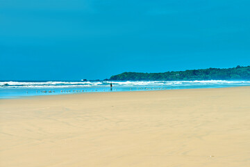 El Salvador beach El cuco in San Miguel Central america