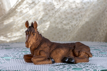 Nativity scene Donkey