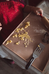 In der Weihnachtsbäckerei