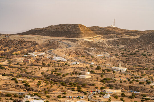 Some view of the Dahar, south region of Tunisia 