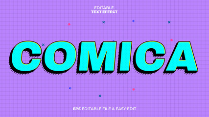 Comica Pop Editable Text Effect