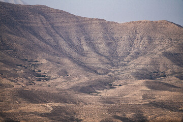 Some view of the Dahar, south region of Tunisia 