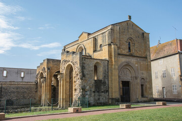 medieval church belonging to the abbey of Saint Philibert in the French city of Charlieu in the Burgundy