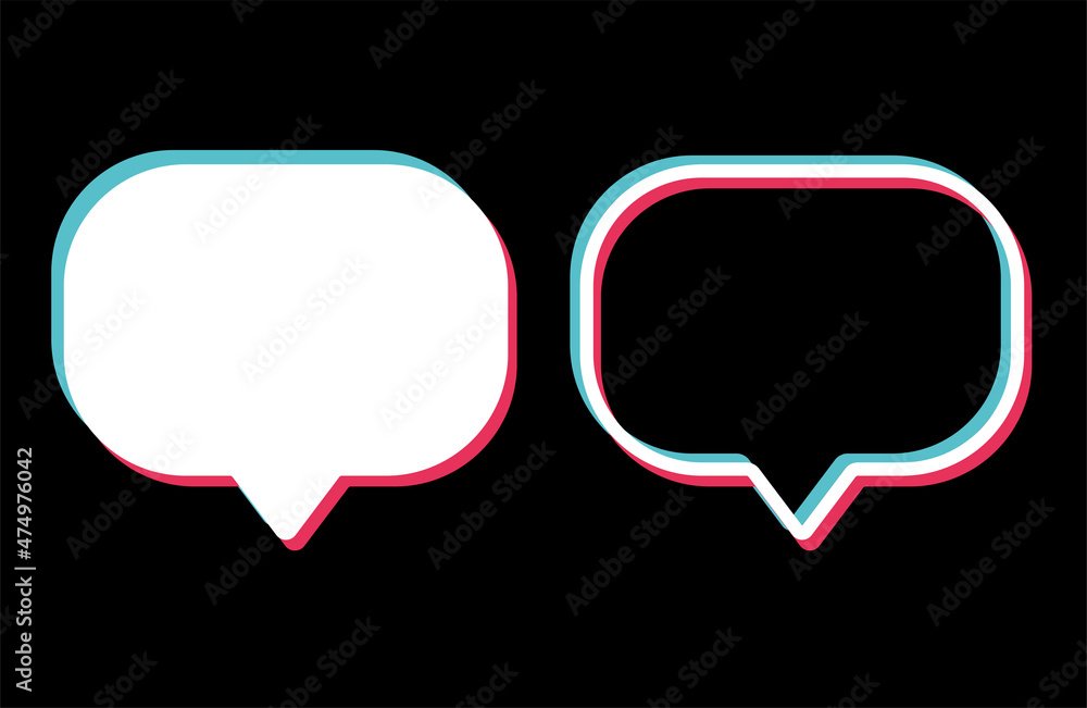 Poster Speech bubble symbol isolated on background. Chat communication sign. Message icon logo ai object. EPS Drawing collection of user interface buttons for website. Graphic vector illustration. EPS 10