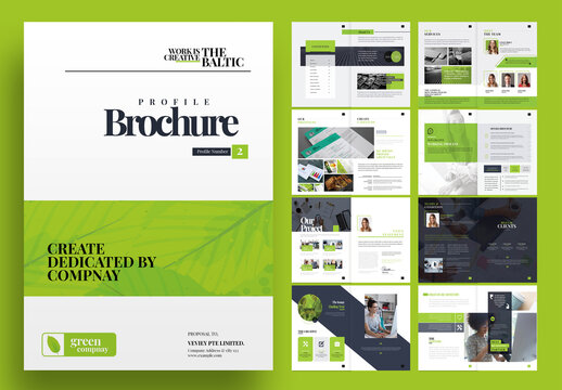 Green Company Bifold Brochure