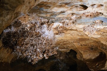 A unique and rare Ochtinská aragonite cave in the Slovak Karst inscribed on the UNESCO World...