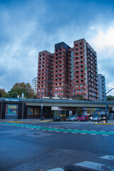 Edificio abandonado en la ciudad