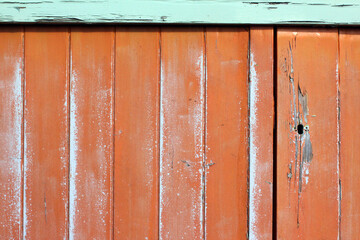 Painted wooden wall planks, (texture, background)	
