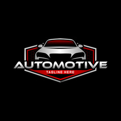 Obraz premium Automotive Car Vector Logo Template