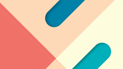 Modern Abstract Background with Diagonal Lines Element and Pastel Color