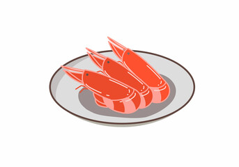 おせち料理　海老