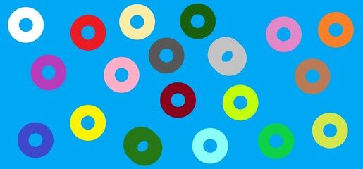 colored circles