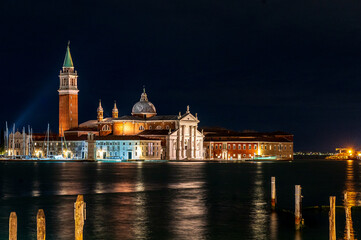Fototapeta premium Venezia di notte
