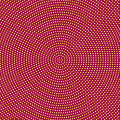 Geometric modern vector pattern. Red and golden ornament with stars. Geometric abstract pattern