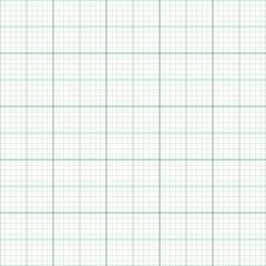 Geometric vector grid. Seamless green abstract pattern. Modern green and white background