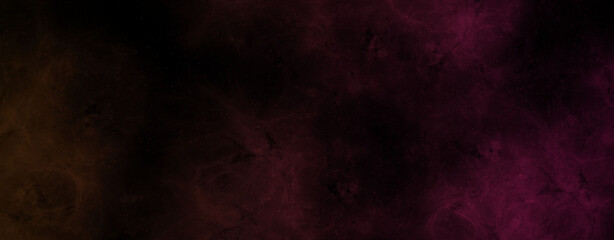 abstract space, colorful nebula, stars and sky