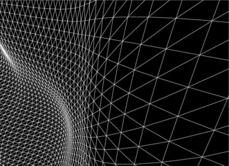 abstract mesh geometric background
