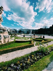 Obraz premium Mirabell Garden in Salzburg 