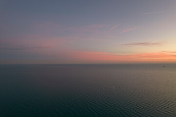 Sunrise on Lake Michigan