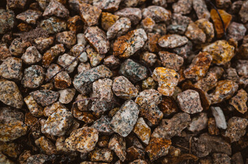 close up of stones