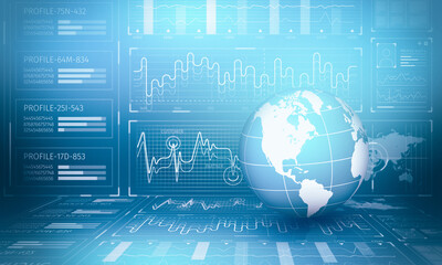 Global communication and technology Image