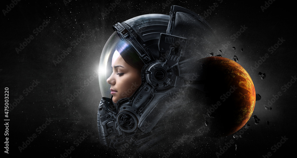 Canvas Prints astronaut and space exploration theme.