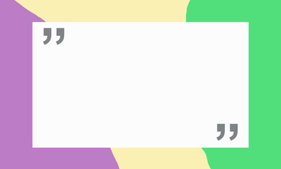 wave abstract background with squares and quotes